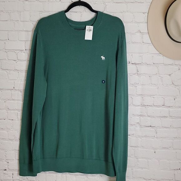 NWT Abercrombie & Fitch crew shirt - Picture 1 of 6